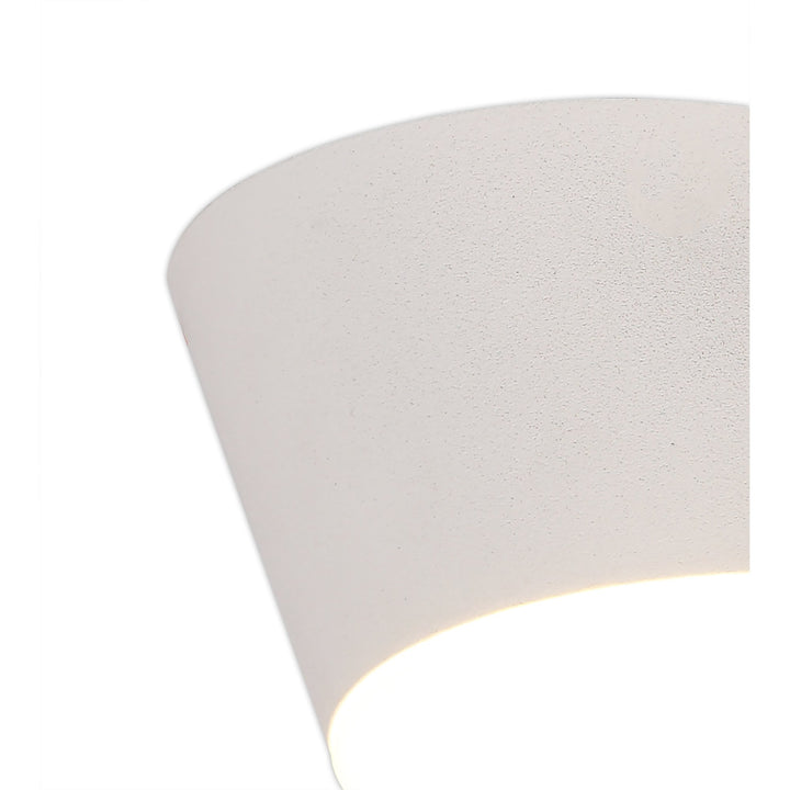 Nelson Lighting NL73849 Pluto Spot Light 10.5cm Round 1x 10W LED Sand White