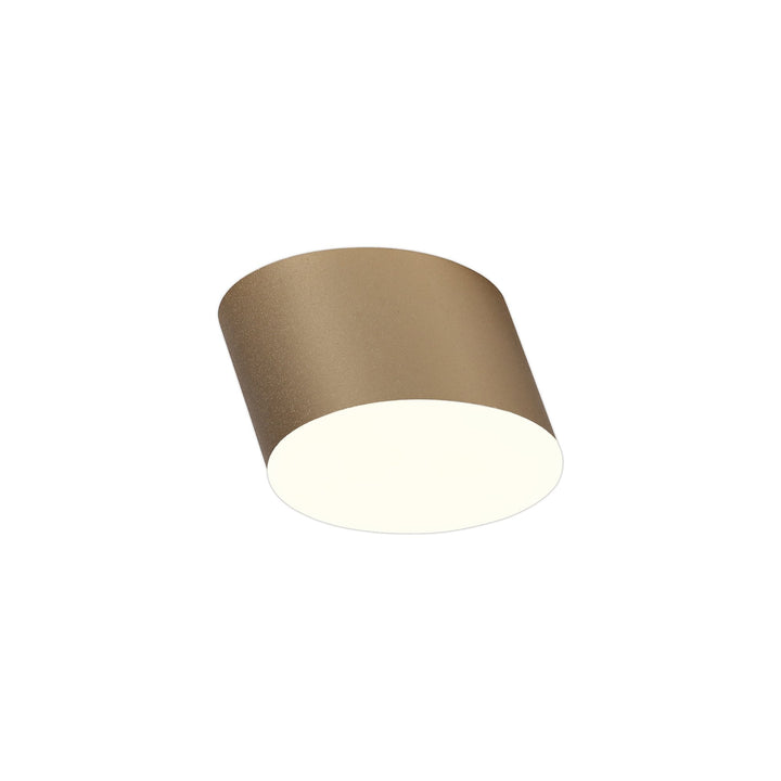 Nelson Lighting NL73869 Pluto Spot Light 10.5cm Round 1x 10W LED Satin Gold