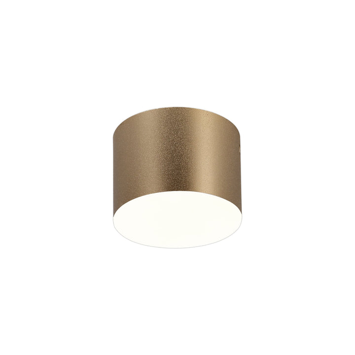 Nelson Lighting NL73869 Pluto Spot Light 10.5cm Round 1x 10W LED Satin Gold