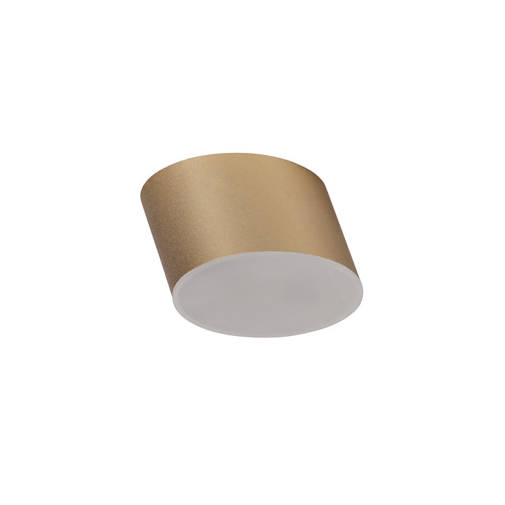 Nelson Lighting NL73869 Pluto Spot Light 10.5cm Round 1x 10W LED Satin Gold