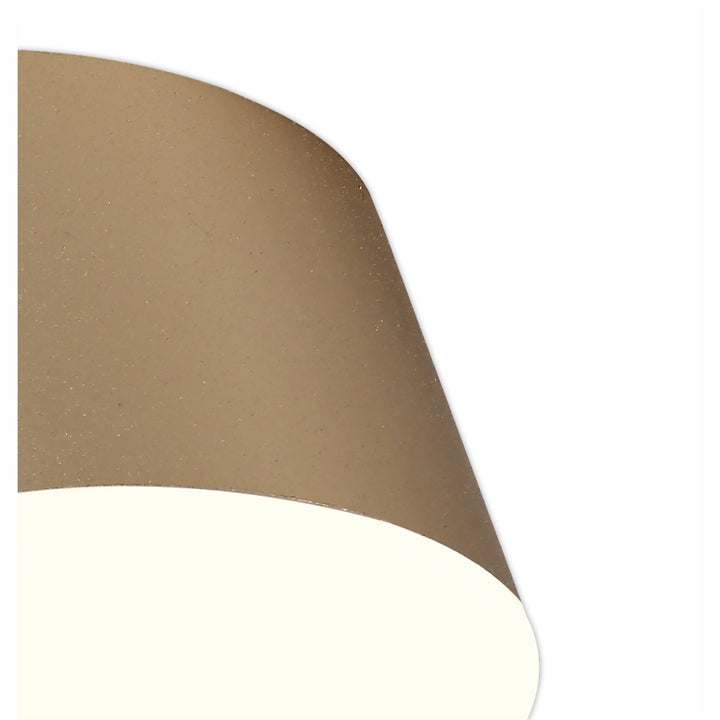 Nelson Lighting NL73869 Pluto Spot Light 10.5cm Round 1x 10W LED Satin Gold