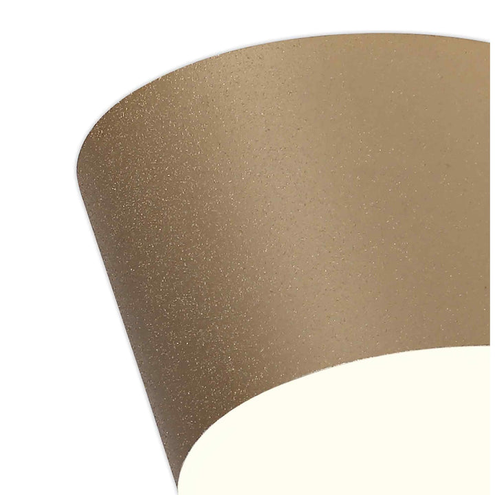 Nelson Lighting NL73869 Pluto Spot Light 10.5cm Round 1x 10W LED Satin Gold