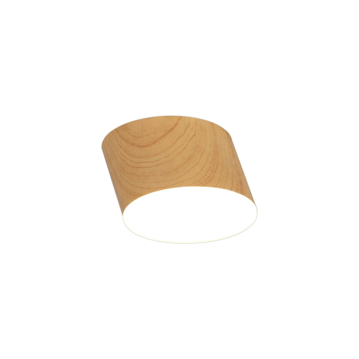 Nelson Lighting NL73879 Pluto Spot Light 10.5cm Round 1x 10W LED Pine Wood