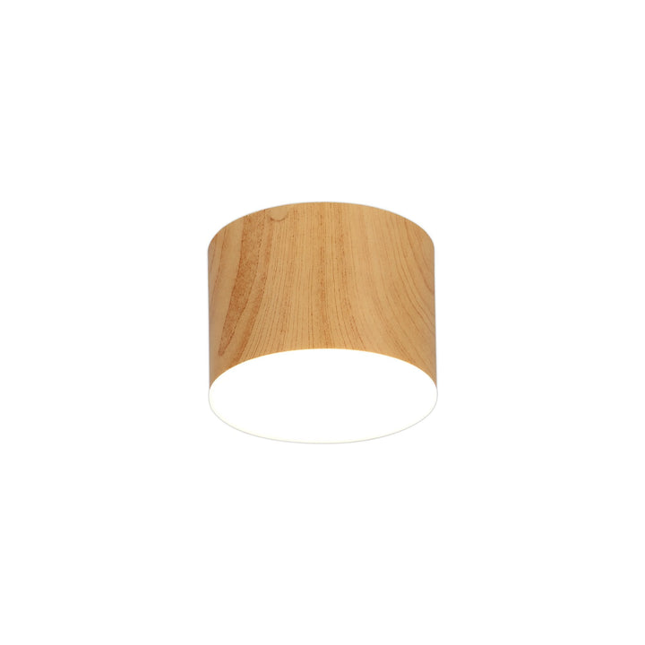 Nelson Lighting NL73879 Pluto Spot Light 10.5cm Round 1x 10W LED Pine Wood