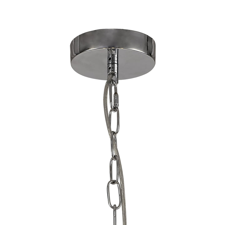 Nelson Lighting NL74149 Prince Pendant 4 Light Polished Chrome