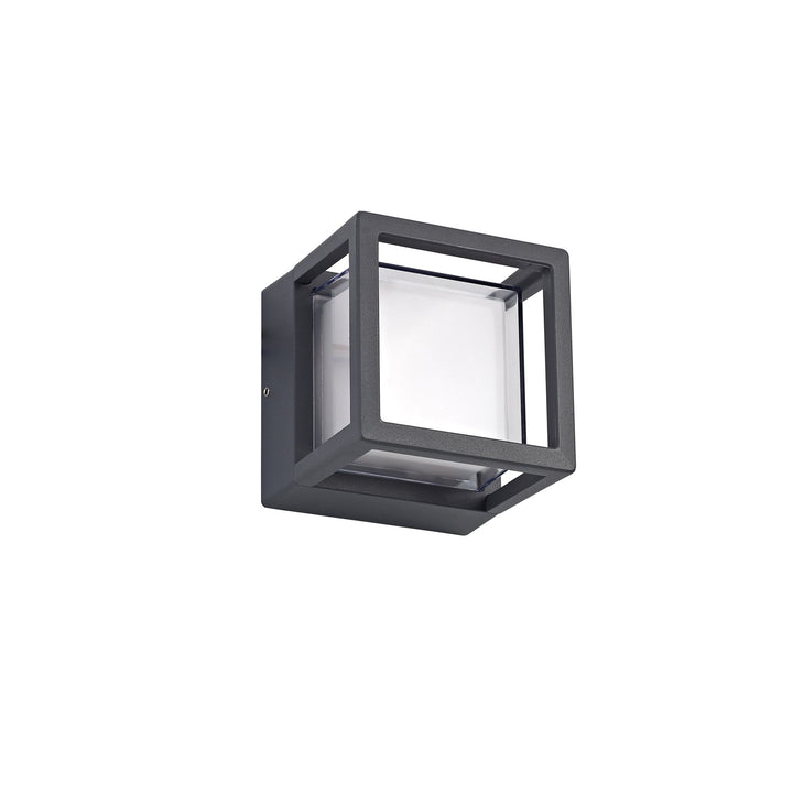 Nelson Lighting NL72099 Rhys Outdoor Square Down Light LED Anthracite