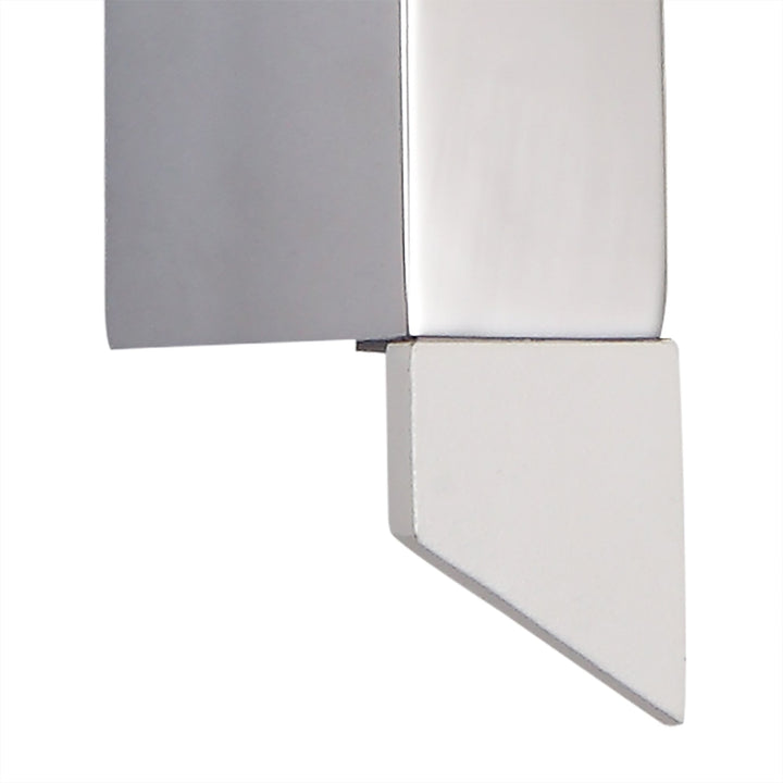Nelson Lighting NL73609 Salva Wall Lamp LED Sand White/Polished Chrome