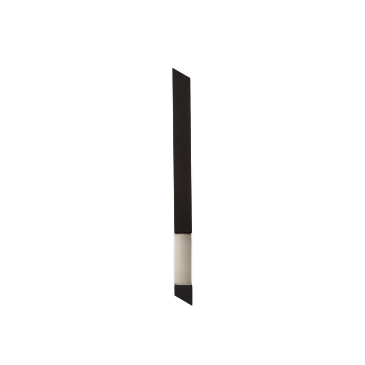 Nelson Lighting NL73619 Salva Wall Lamp LED Sand Black/Satin Nickel