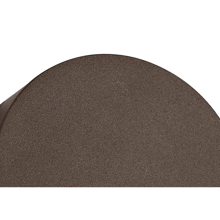 Nelson Lighting NL72299 Sian Outdoor Wall Lamp LED Dark Brown