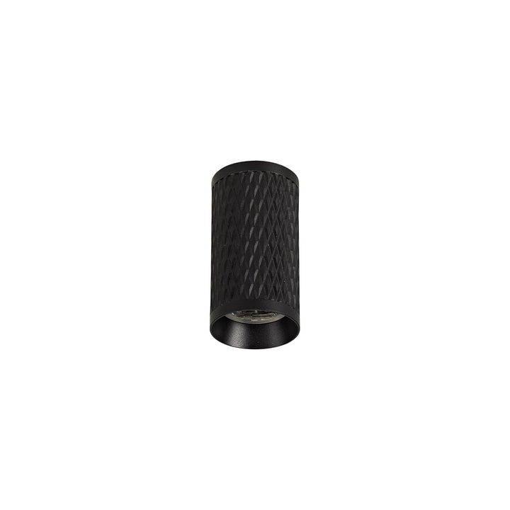 Nelson Lighting NL80149 Silence 11cm Surface Mounted Ceiling Light 1 Light Sand Black