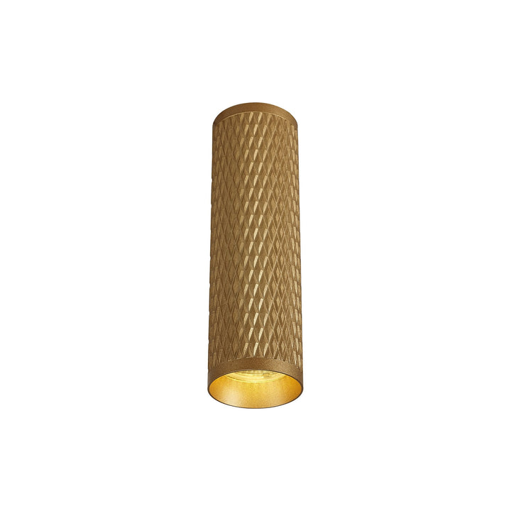 Nelson Lighting NL80209 Silence 20cm Surface Mounted Ceiling Light 1 Light Champagne Gold