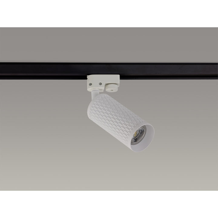 Nelson Lighting NL80319 Silence Track Spot Light 1 Light Sand White