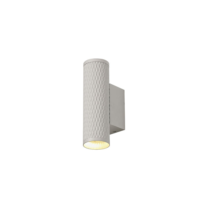 Nelson Lighting NL80399 Silence Wall Lamp 2 Light Sand White