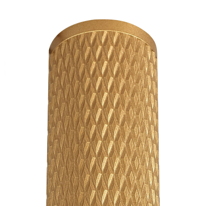 Nelson Lighting NLK02029 Silence 1 Light 30cm Pendant Light Champagne Gold