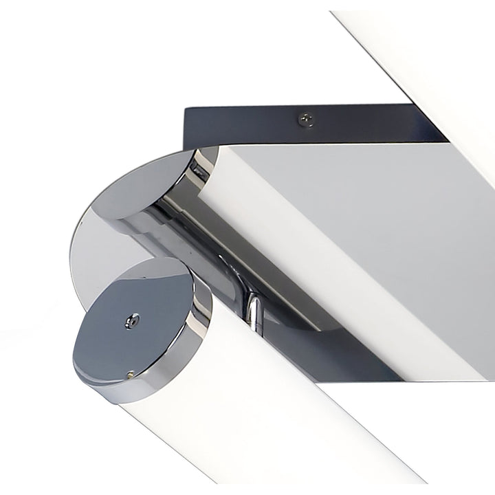 Nelson Lighting NL70229 Tao Bathroom Ceiling Lamp 2 Light LED Polished Chrome