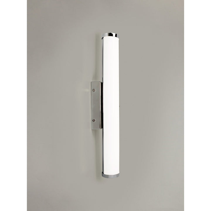 Nelson Lighting NL70249 Tao Bathroom Wall Lamp Large LED Polished Chrome