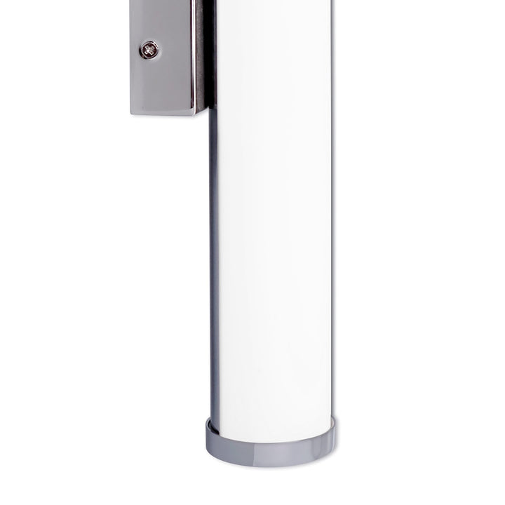 Nelson Lighting NL70249 Tao Bathroom Wall Lamp Large LED Polished Chrome
