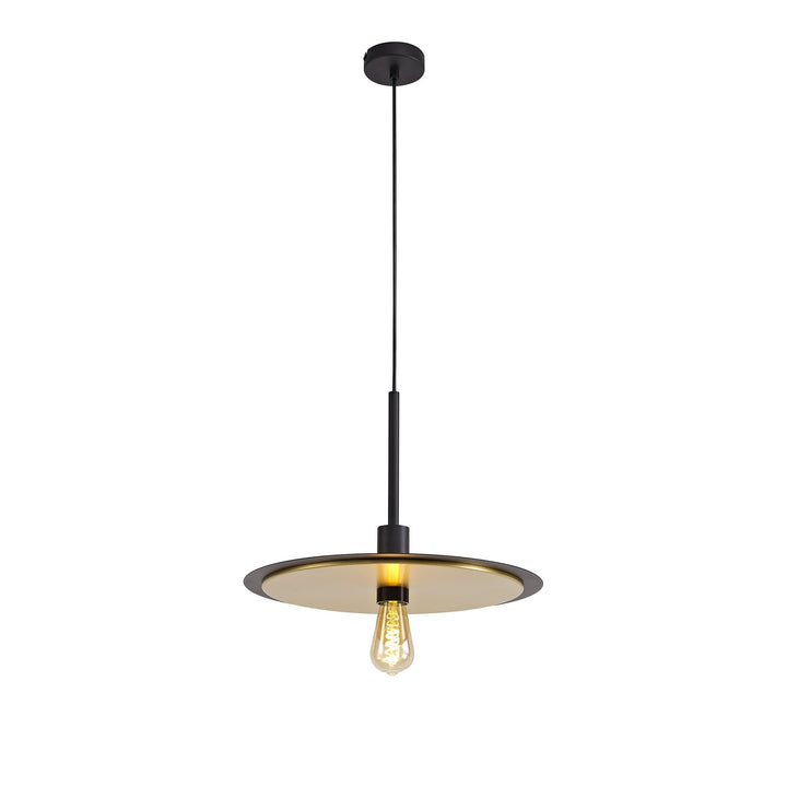 Nelson Lighting NL75679 | Tazzy 3-in-1 Light | Black & Gold Finish