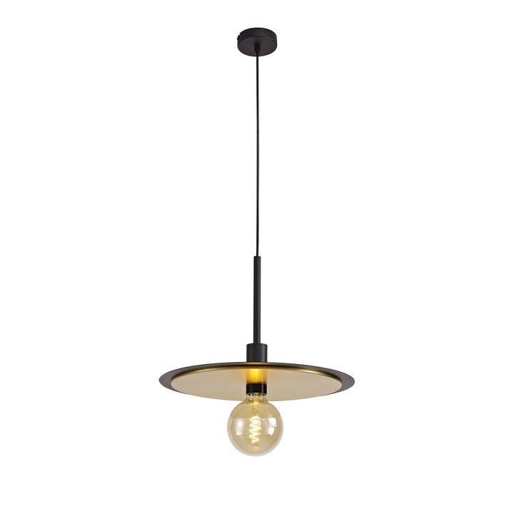 Nelson Lighting NL75679 | Tazzy 3-in-1 Light | Black & Gold Finish