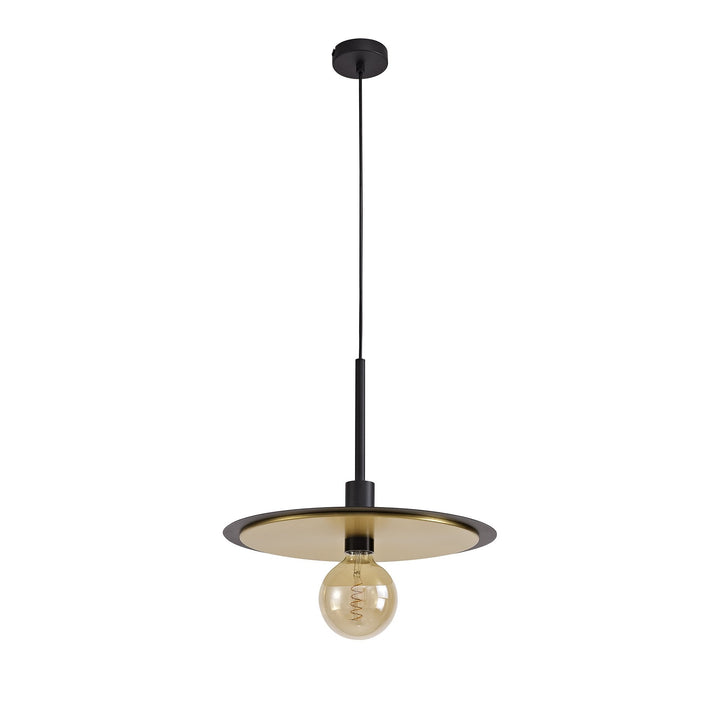 Nelson Lighting NL75679 | Tazzy 3-in-1 Light | Black & Gold Finish