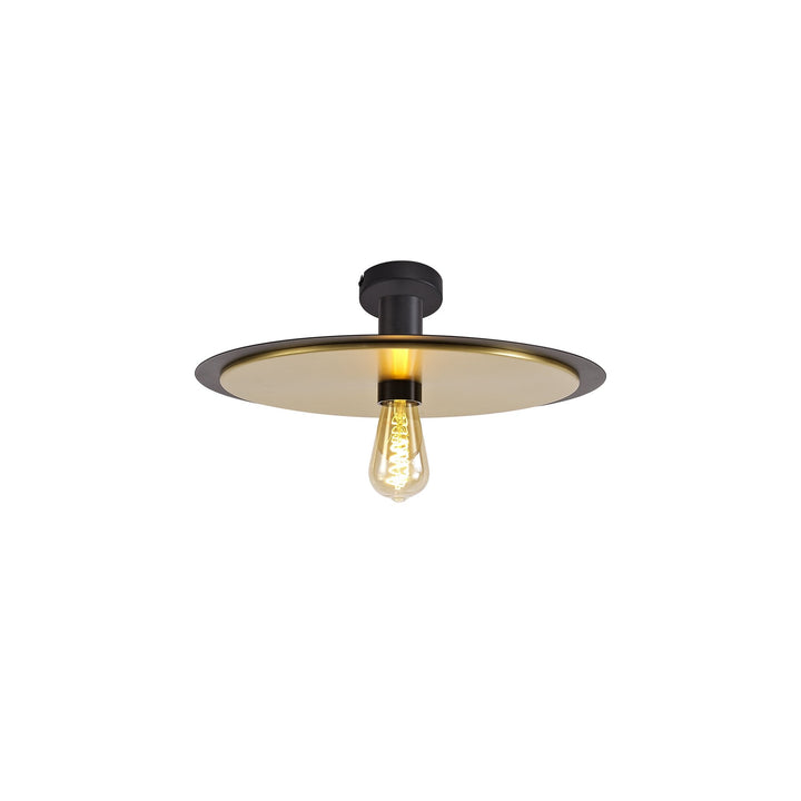 Nelson Lighting NL75679 | Tazzy 3-in-1 Light | Black & Gold Finish