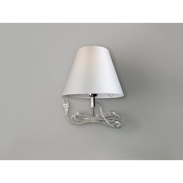 Schuller 167239 Bottle Table Lamp Kit White Shade