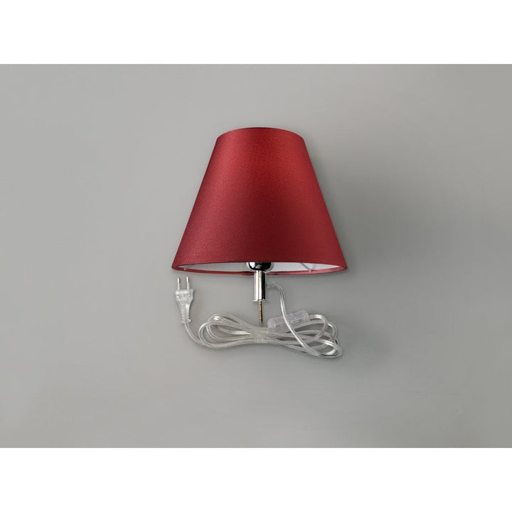 Schuller 167246 Bottle Kit Table Lamp Garnet Shade