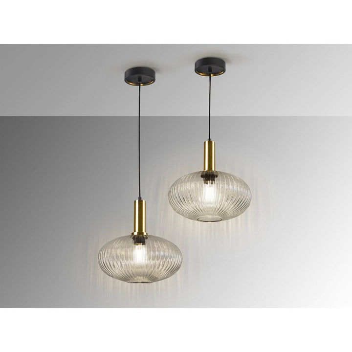 Schuller 225410 Norma Pendant 1 Light Clear
