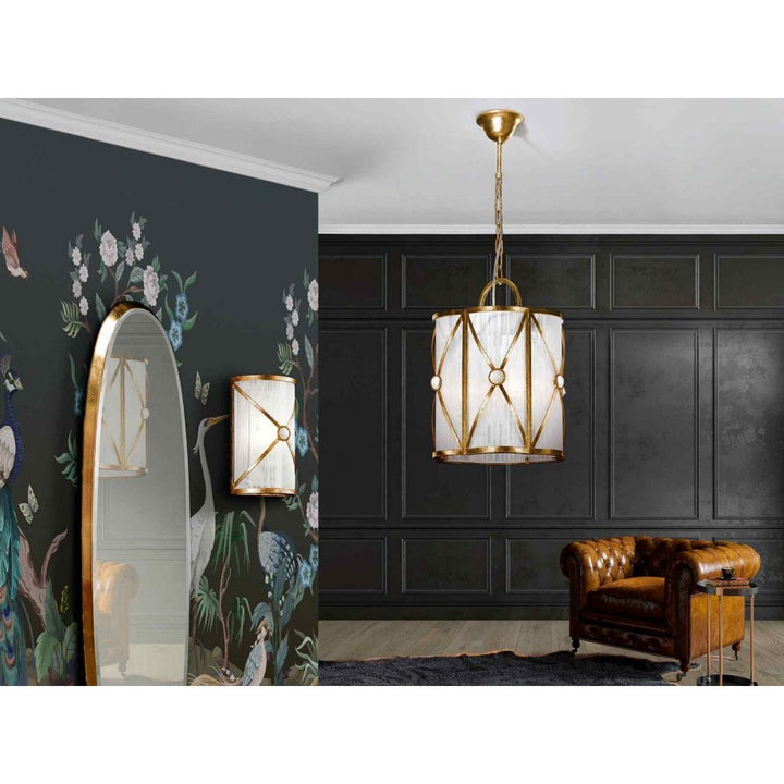 Schuller 615372 Esparta 3 Light Pendant Gold