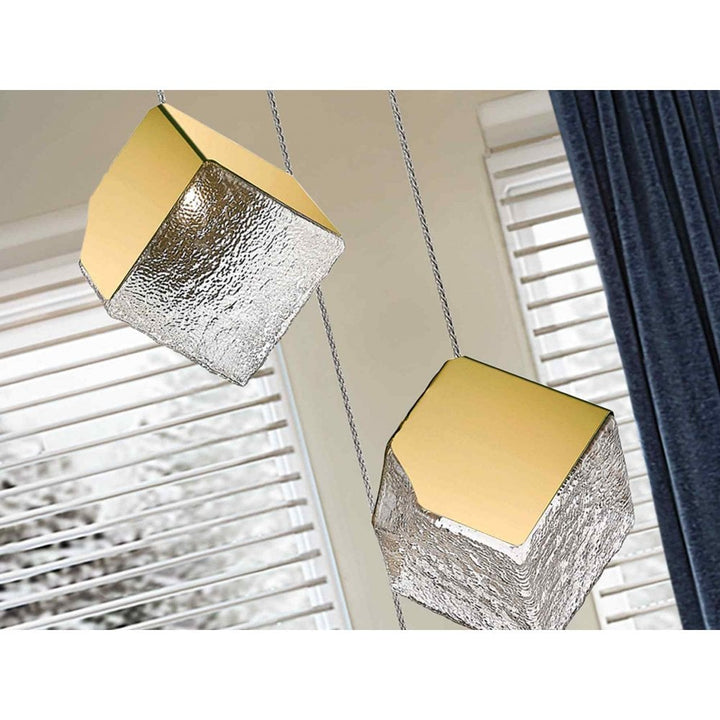 Schuller 720403 Priscila 4 Light Pendant Gold