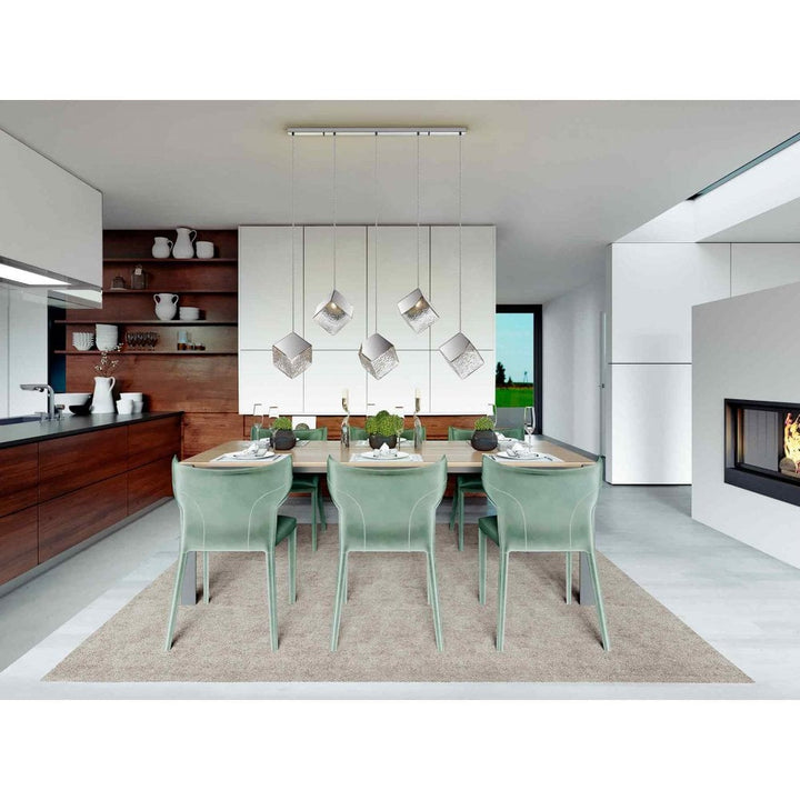 Schuller 720588 Priscila 5 Light Pendant Chrome