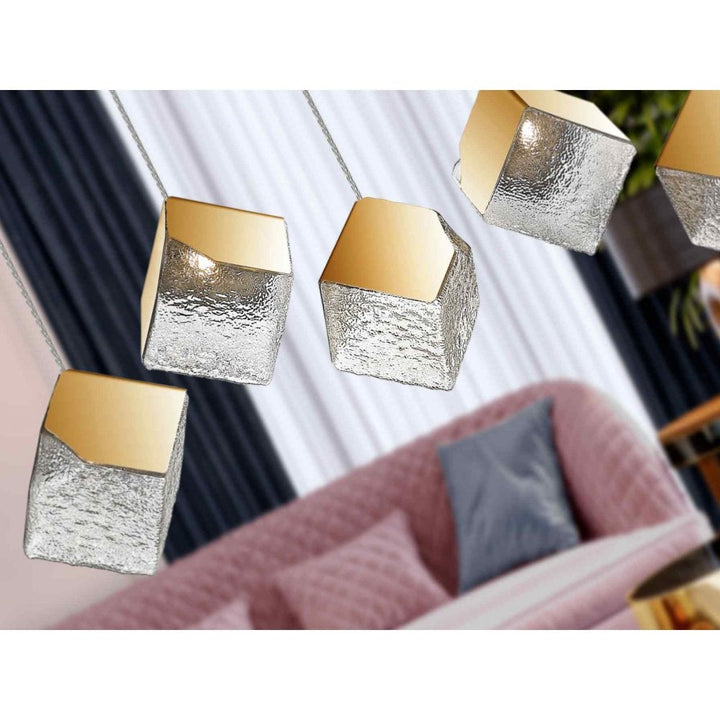 Schuller 720595 Priscila 5 Light Pendant Gold EX DISPLAY (1 x ONLY!!)