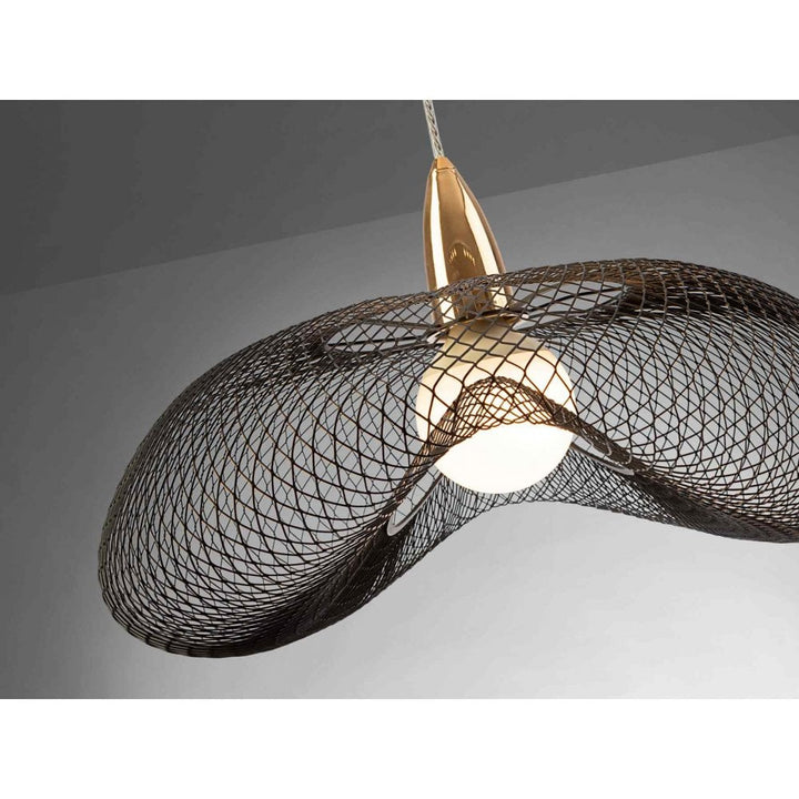 Schuller 735971 Forma 1 Light Pendant Gold/Black