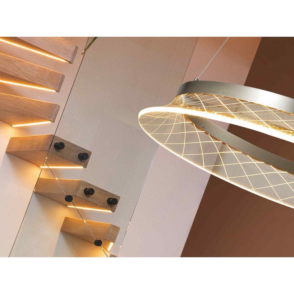 Schuller 747363 Sendra LED Pendant Chrome