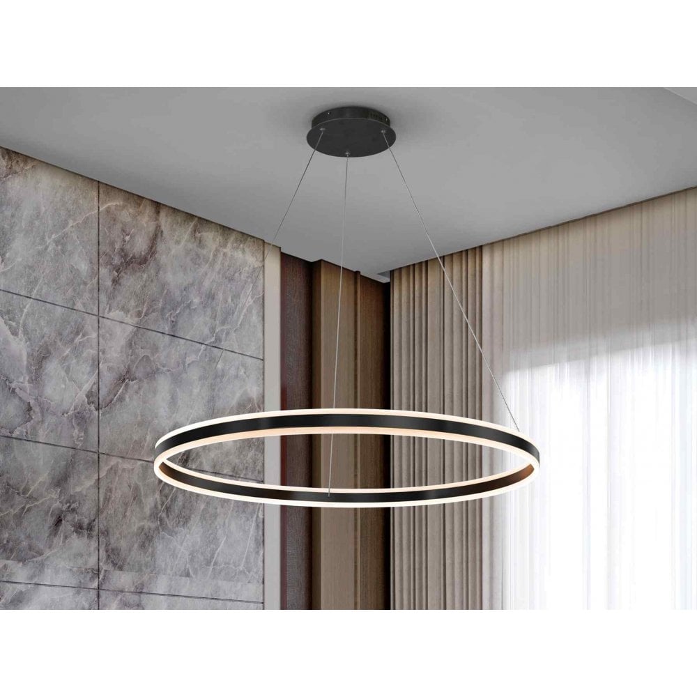 Schuller 831642 Helia LED Pendant Matt Black