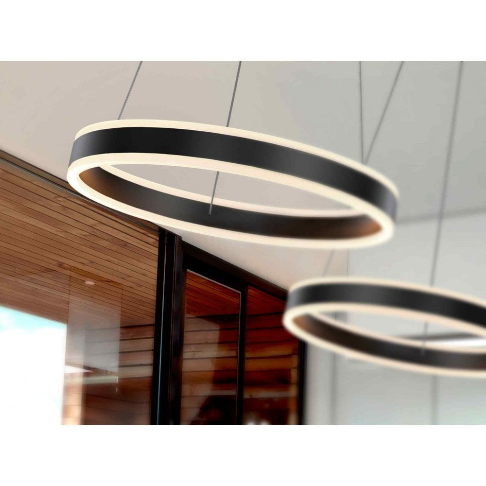Schuller 831956 Helia LED Pendant Matt Black