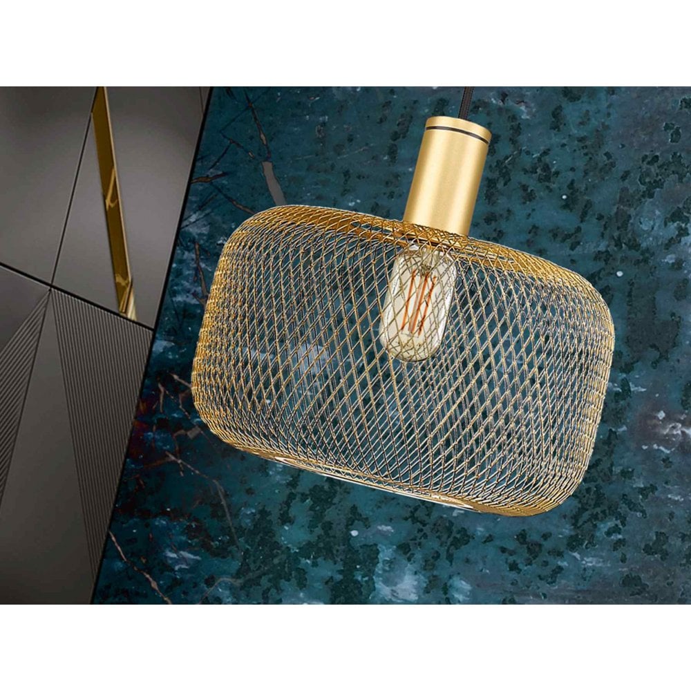 Schuller 910149 Osiris 1 Light Pendant Gold
