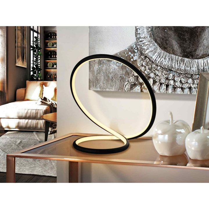 Schuller 963053UK Infinito LED Table Lamp Black