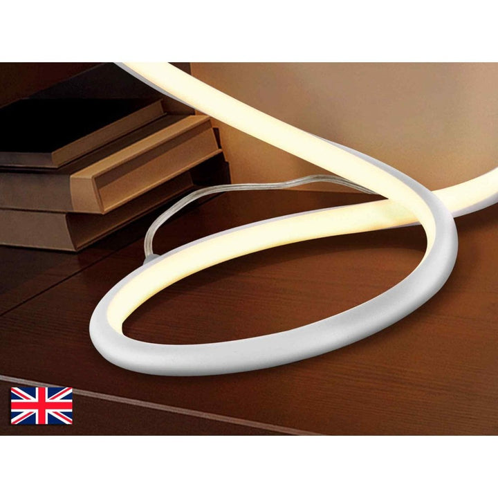Schuller 963077UK Infinito LED Table Lamp White