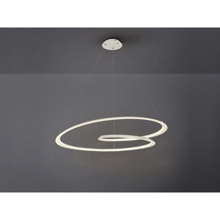 Schuller 527637 Looping LED Pendant White