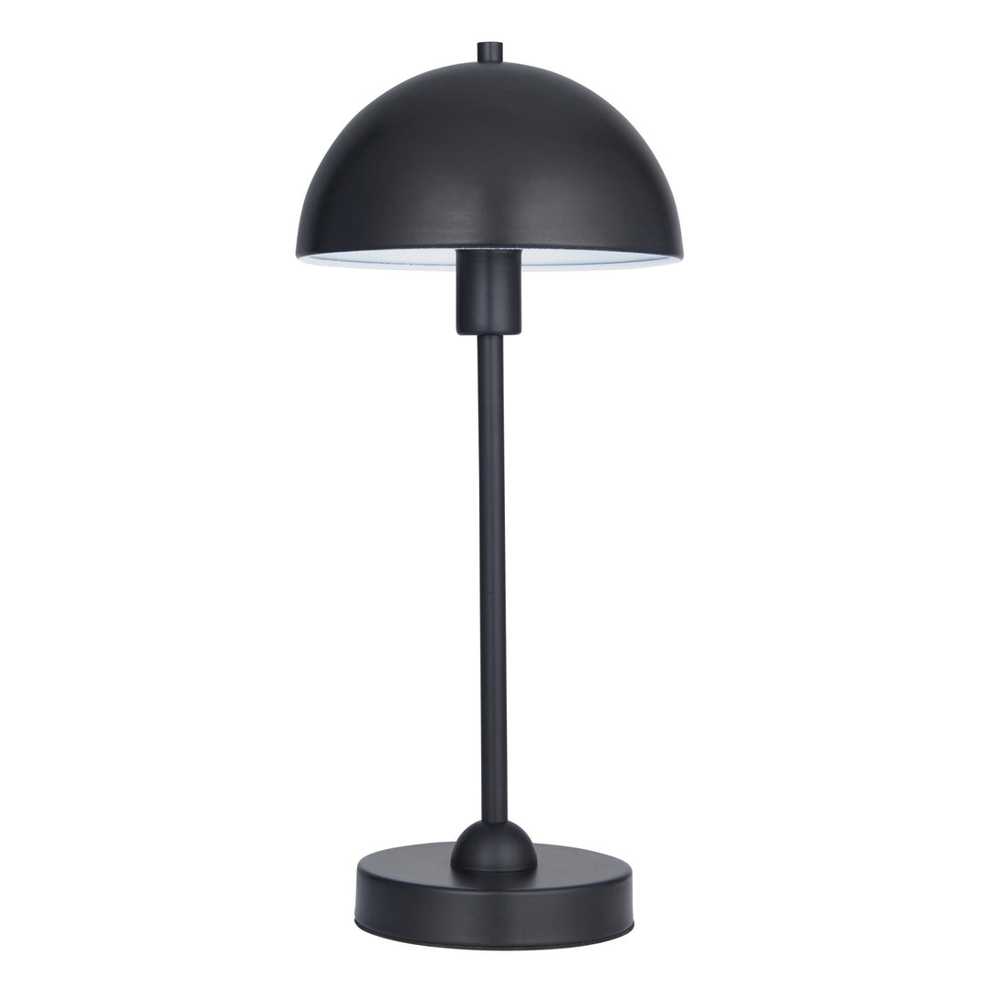 Endon 98494 Saroma 1 Light Table Lamp Matt Black Paint