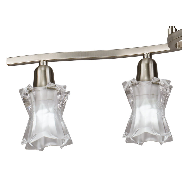 Mantra M8609/1 Alaska Telescopic 4 Light Satin Nickel