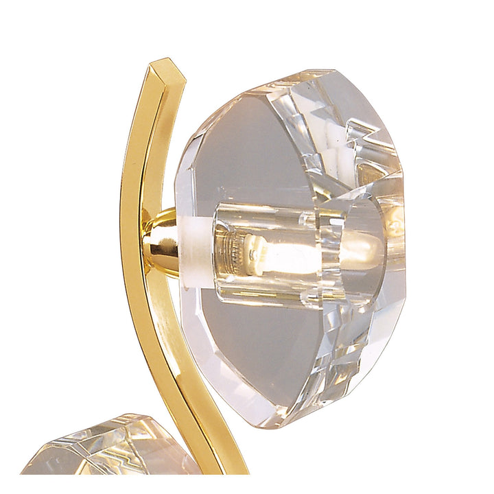 Mantra M0565FG Alfa Table Lamp 2 Light G9 French Gold