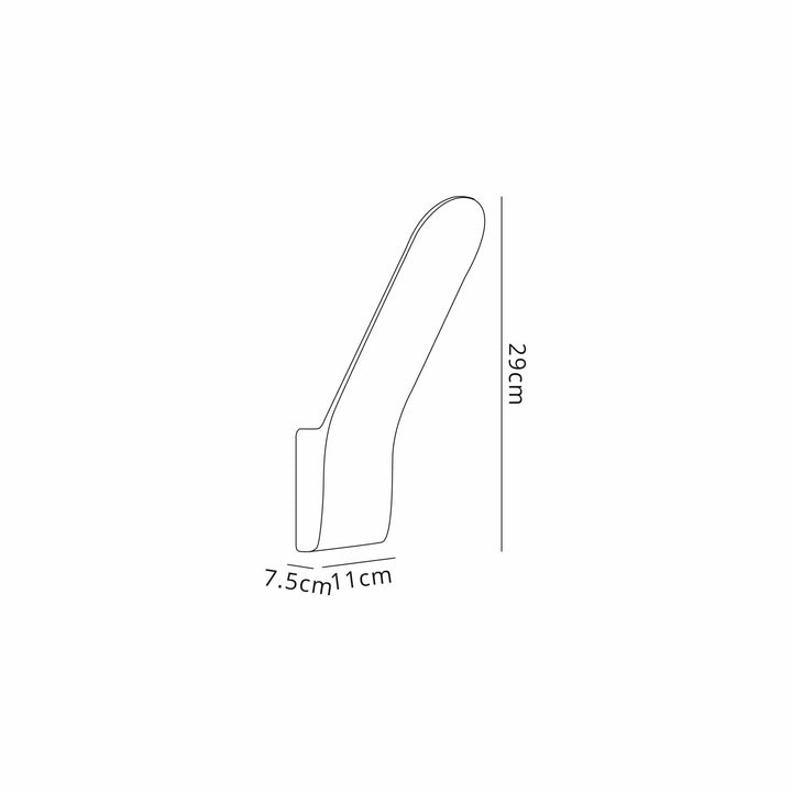 Mantra M8153 Andes Outdoor Wall Light 6W LED Anthracite