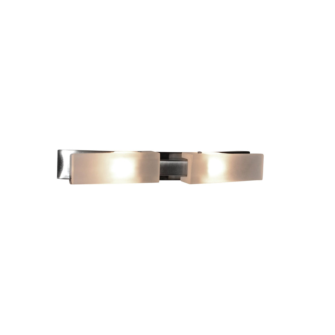 Mantra M37007 Arco Wall 2 Light G9 Satin Nickel