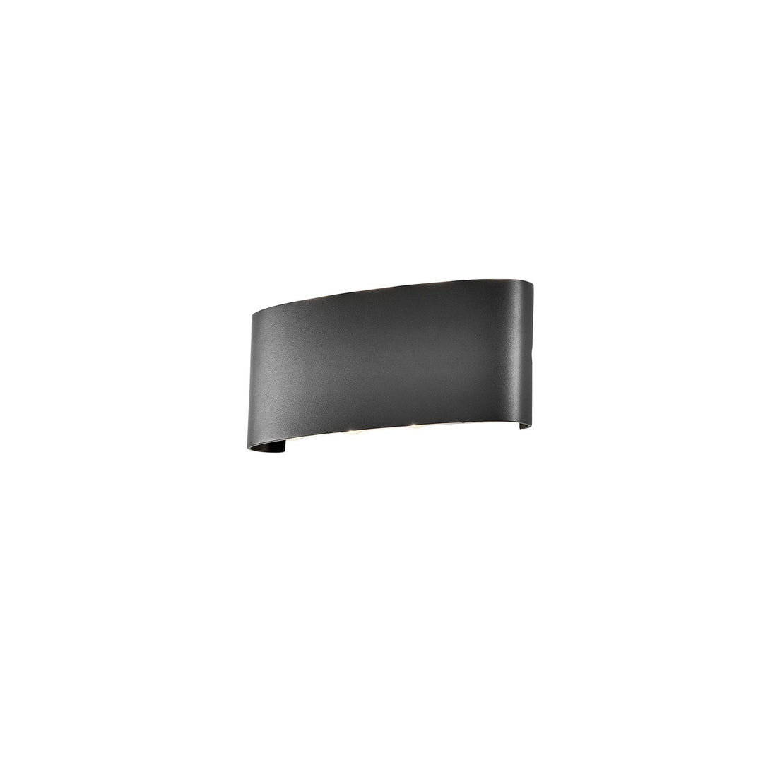 Mantra M7813 Arcs Outdoor Wall Lamp 8W LED Anthracite