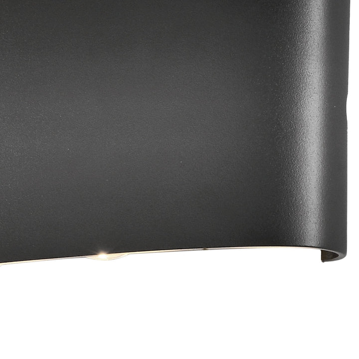 Mantra M7813 Arcs Outdoor Wall Lamp 8W LED Anthracite