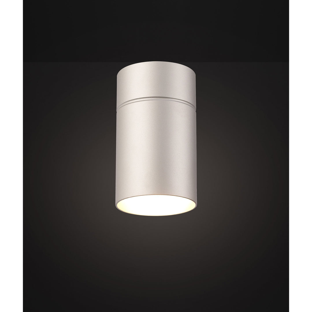 Mantra M5629 Aruba Flush Small 9.5cm Round 1 x E27 Silver