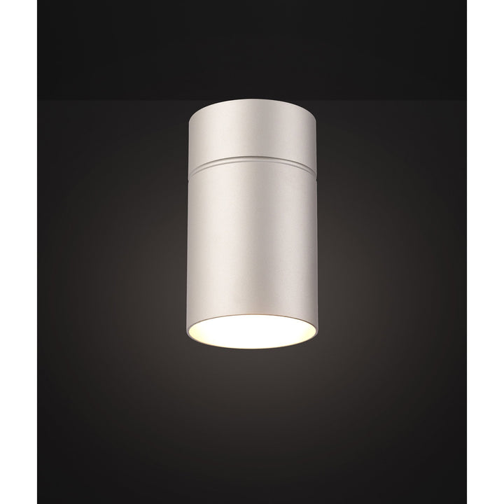Mantra M5629 Aruba Flush Small 9.5cm Round 1 x E27 Silver