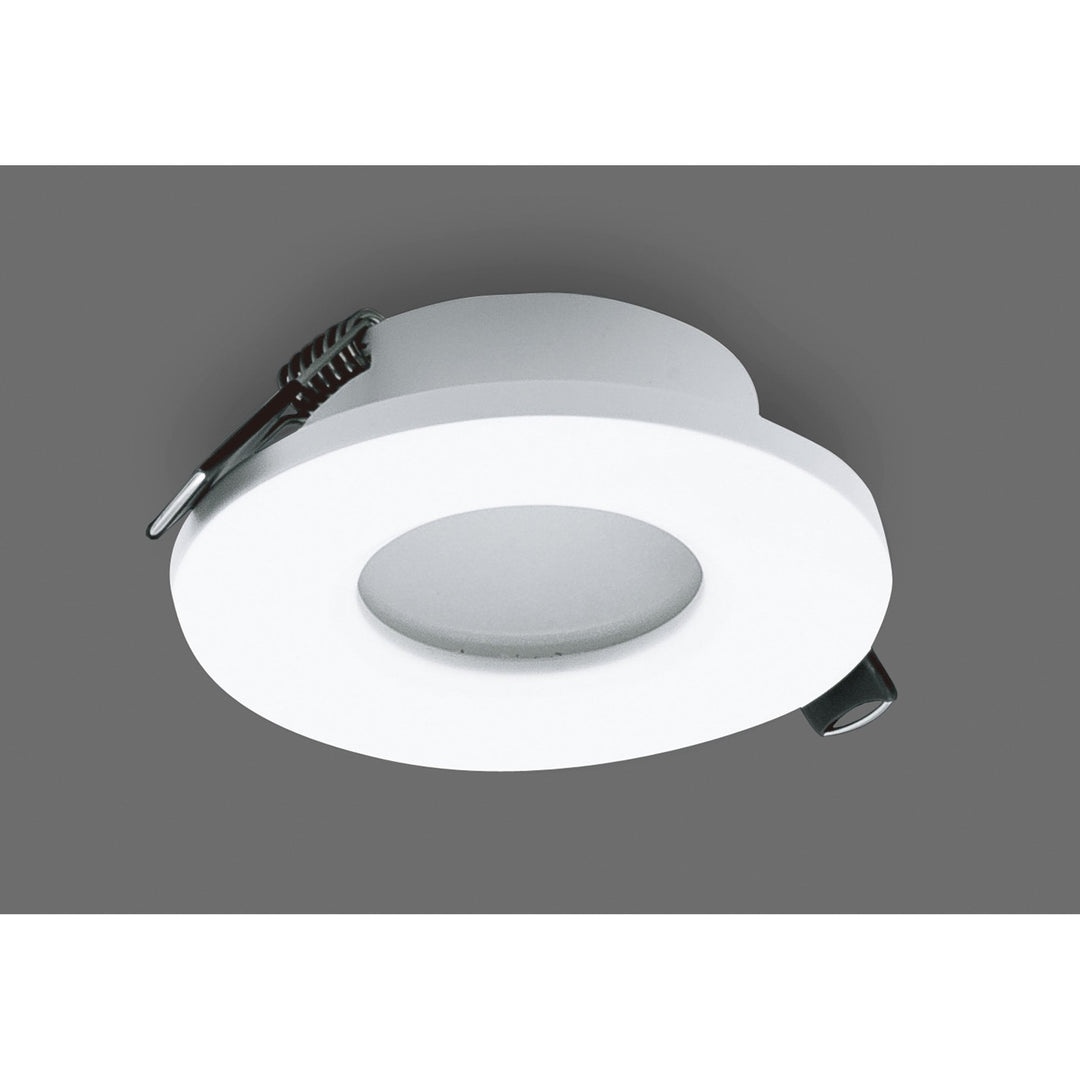 Mantra M6405 Atlantis Recessed Downlight 8.3cm Round White